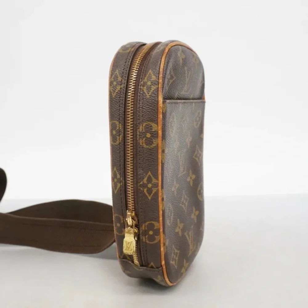 Authentic Louis Vuitton gange mini hum bag belt bag crossbody monogram travel - Picture 3 of 15
